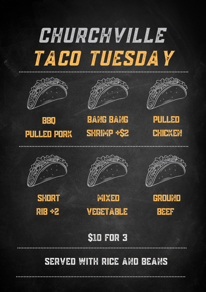 Taco Tuesday is perfect for father's day gift cards!