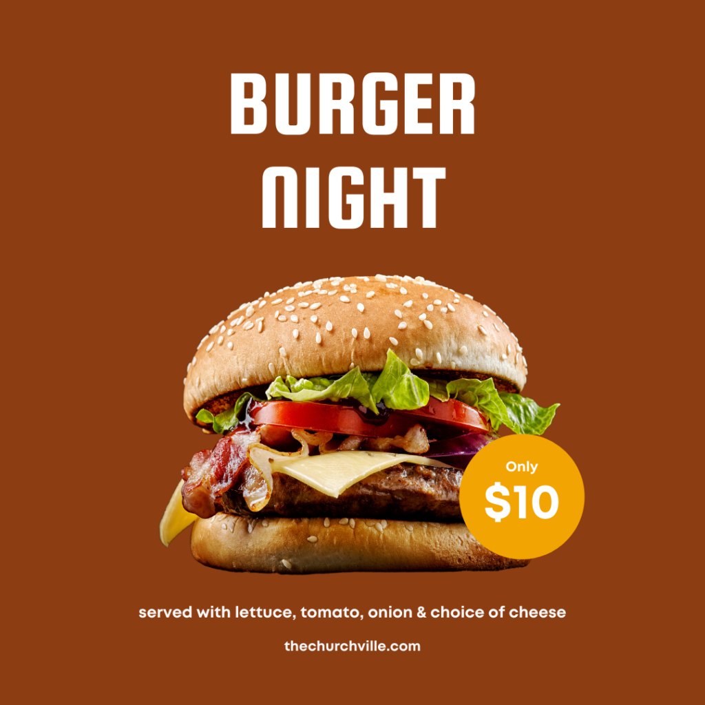 Spend your Father's Day gift Cards on Burger Night Thursdays