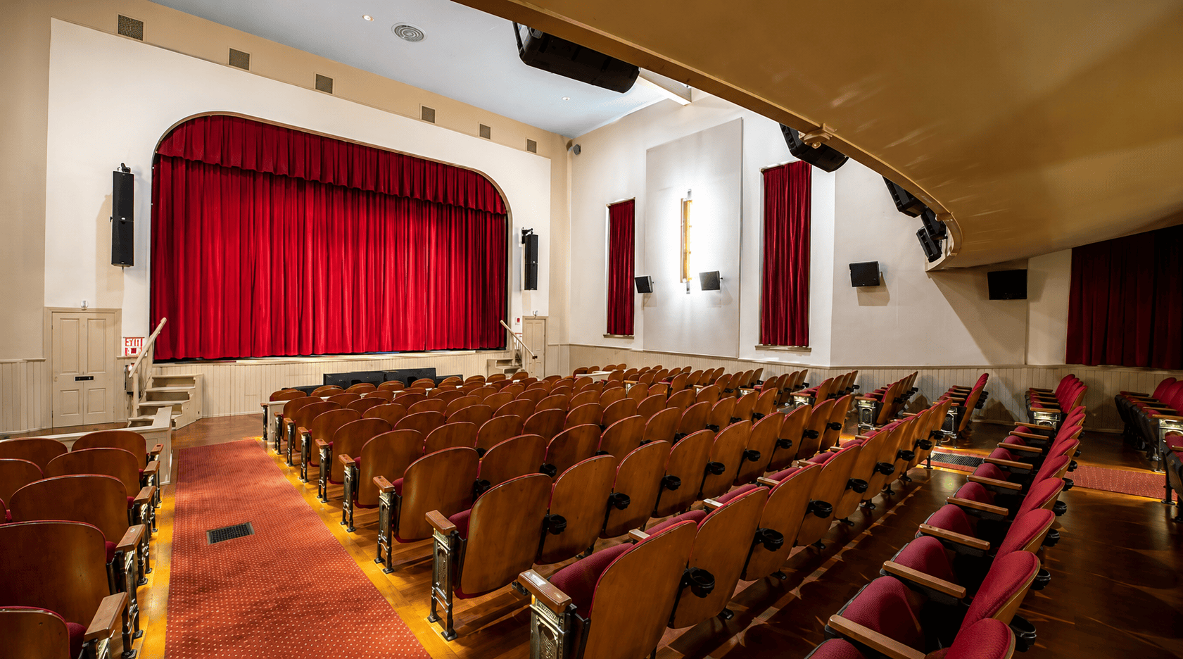 Interior of the Newtown Theatre auditorium